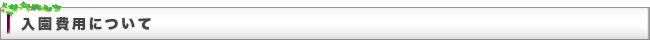入園費用について